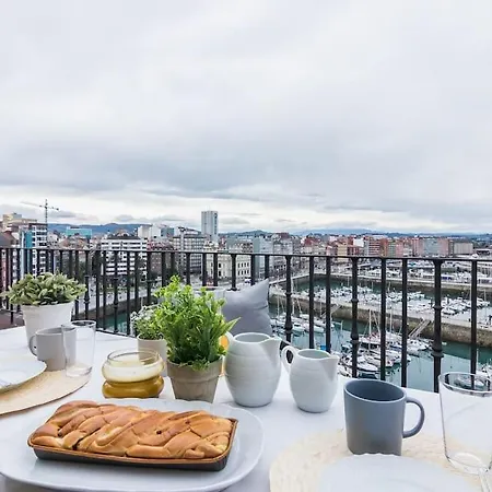 Apartmán Atico Duplex Puerto Deportivo Gijón